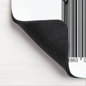 Banksy Style Barcode Trees illustratie Muismat (Hoek)