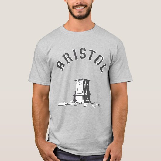 banksy t shirt bristol (Voorkant)