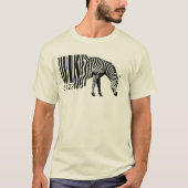 Banksy Zebra T-shirt (Voorkant)