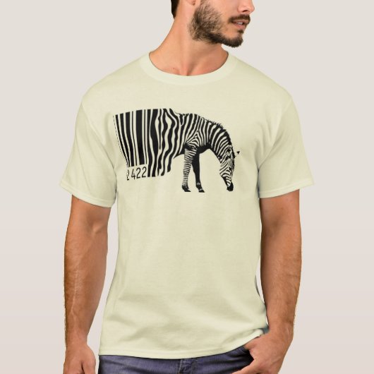 Banksy Zebra T-shirt (Voorkant)