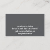 Bankvault Visitekaartje (Achterkant)