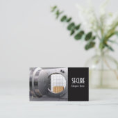 Bankvault Visitekaartje (Staand voorkant)