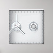 Bankveiligheid Canvas Afdruk (Voorkant)