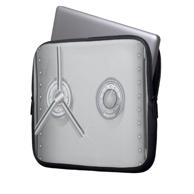 Bankveiligheid Laptop Sleeve (Voorkant Links)