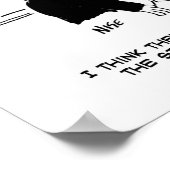 Bankwezen. Controle van de staat van een bankreken Poster (Hoek)