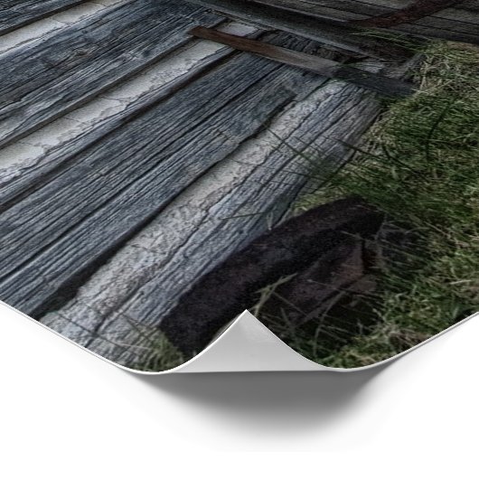 Bannack Ghost Town Mainstreet 2 - Montana Poster (Hoek)