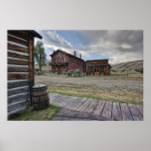 Bannack Ghost Town Mainstreet 2 - Montana Poster (Voorkant)