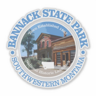 Bannack State Park Sticker