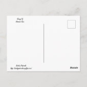 Bannana Trees Briefkaart (Achterkant)