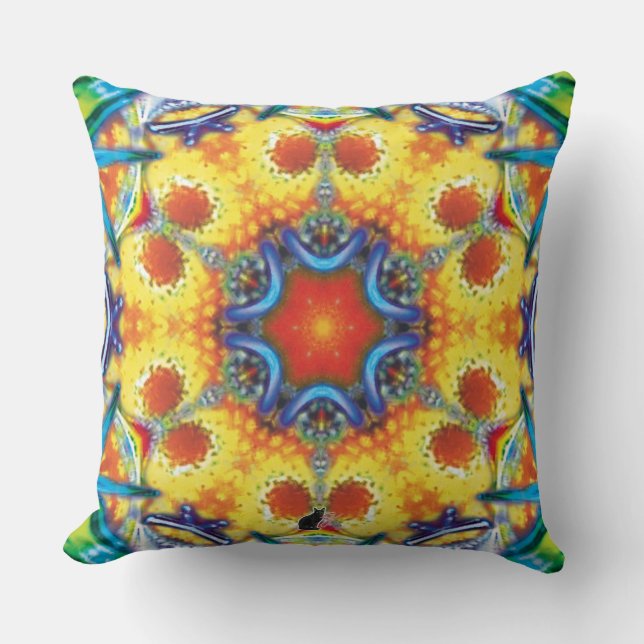 BannaPuddin Kaleidoscoop Kussen (Voorkant)
