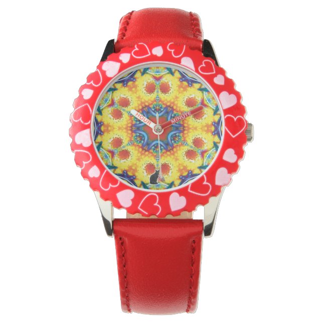 BannaPuddin Kaleidoscope Watch Horloge (Voorkant)