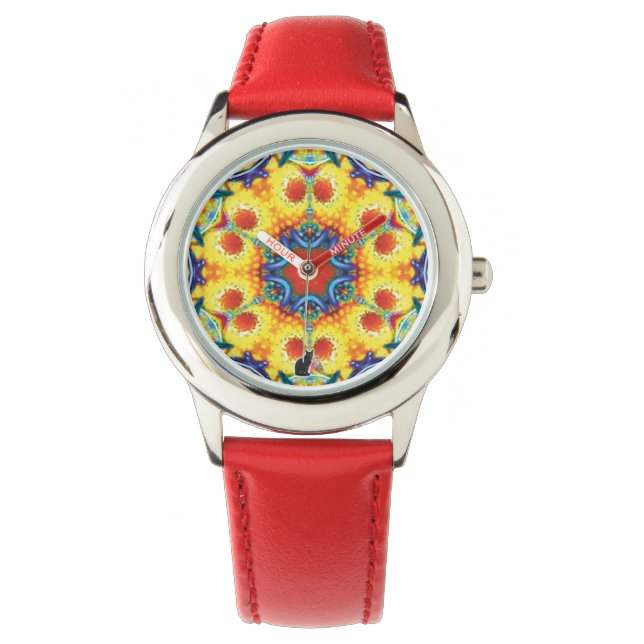 BannaPuddin Kaleidoscope Watch Horloge (Voorkant)