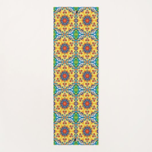 Bannapuddin Kaleids Yoga Mat (Voorkant)