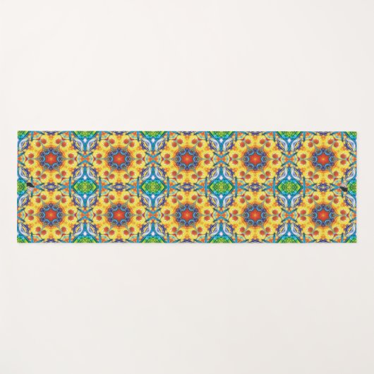 Bannapuddin Kaleids Yoga Mat (Voorkant (horizontaal))