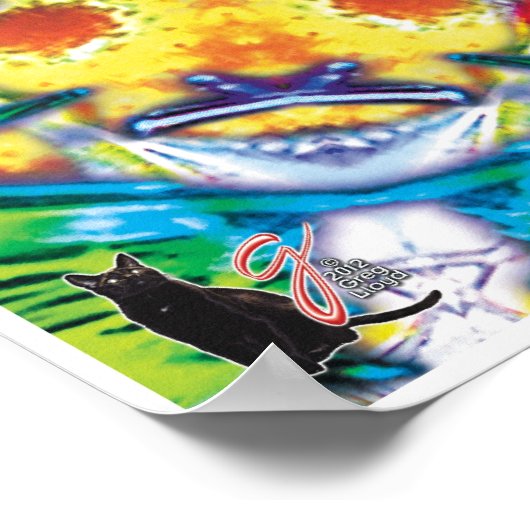 Bannapuddin Kinetic Collage Kaleidoscoop Poster (Hoek)