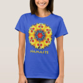 BannaPuddin Namaste Kaleidoscope T-shirt (Voorkant)