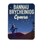 Bannau Brycheiniog Wales Magneet (Verticaal)