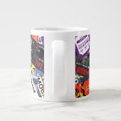 Banned Book Concert Tickets Cute Gift Grote Koffiekop (Achterkant)