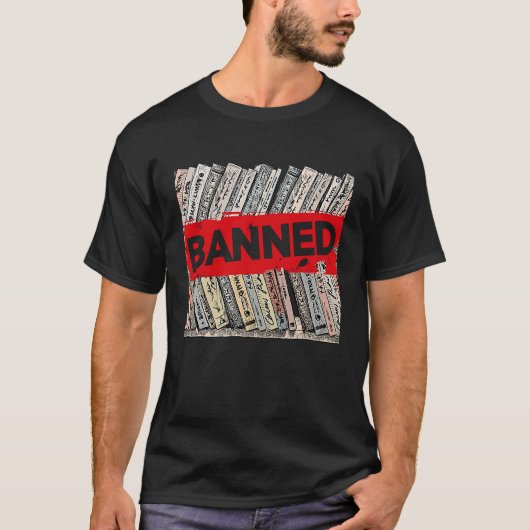 Banned Books  Book Readers I Read Banned Books Quo T-shirt (Voorkant)