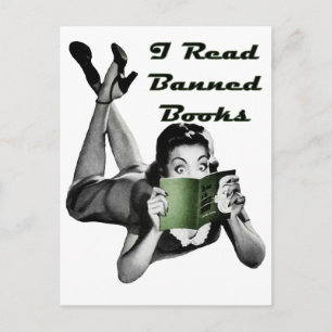 Banned Books Postcard Briefkaart