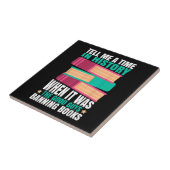 Banned Books Quote Banned Books Quote Tegeltje (Zijkant)