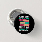 Banned Books Quote  Ronde Button 3,2 Cm (Voorkant /achterkant)