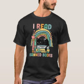 Banned Books Quotes I Read Banned Books T-shirt (Voorkant)