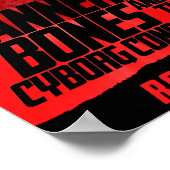 Banneker Botten en het Cyborg Conspiracy Poster (Hoek)