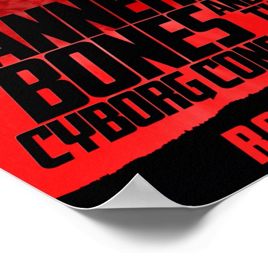 Banneker Botten en het Cyborg Conspiracy Poster (Hoek)