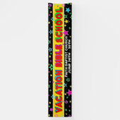 BANNER 12' x 2,5' - VACATIEBEELD (Verticaal)