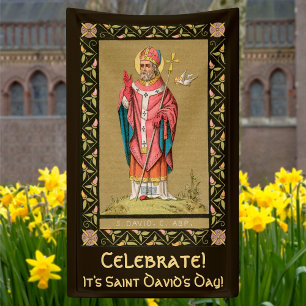 Banner 1 van St. David van Wales (P 001)
