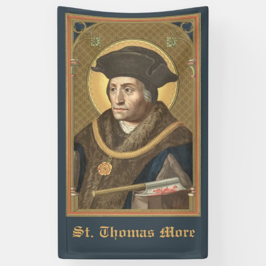 Banner 1 van St. Thomas More (SAU 026) (Verticaal)