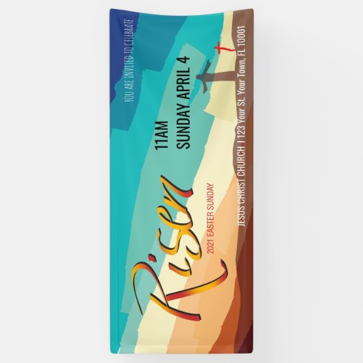 Banner 2021 voor de Paasservice (Verticaal)