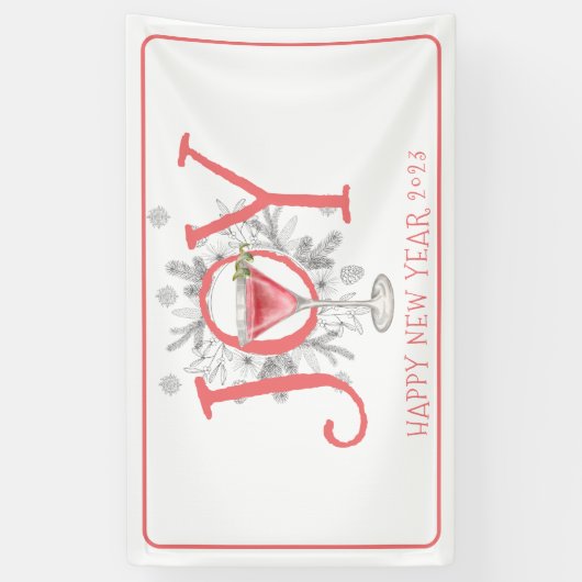 Banner 2023 nieuwjaarsfeest (Verticaal)