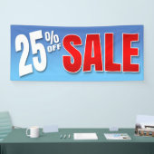 BANNER 25% VAN VERKOOP (Beurs)