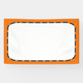 BANNER 3X5-ft SJABLOON - TEKST MET PHOTO IMG eenvo