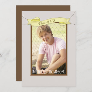 Banner 5 x 7 inch, Afstuderen-inwijking Kaart