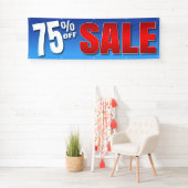 BANNER 75% OP VERKOOP - 2,5'x8' (Insitu)