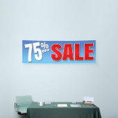 BANNER 75% OP VERKOOP - 2,5'x8' (Beurs)