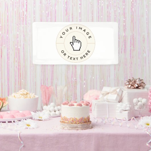 Banner - Aangepast (afbeelding/tekst toevoegen) (Feest)