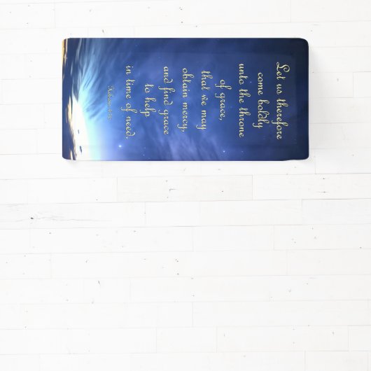 Banner aanmoedigen - Hebreeuwen 4:16 (Insitu)