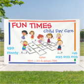 Banner aanpassen - Kinderopvang  (Buitenkant)