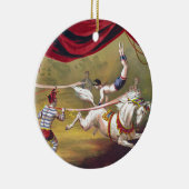 Banner Act  Circus Art Keramisch Ornament (Rechts)
