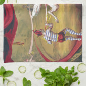 Banner Act Circus Art Theedoek (Gevouwen)