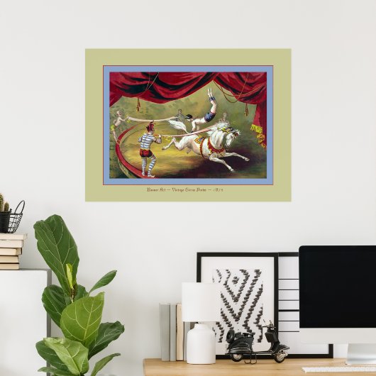 Banner Act ~  Circus Poster (Thuiskantoor)