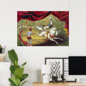 Banner Act ~  Circus Poster (1875). (Thuiskantoor)