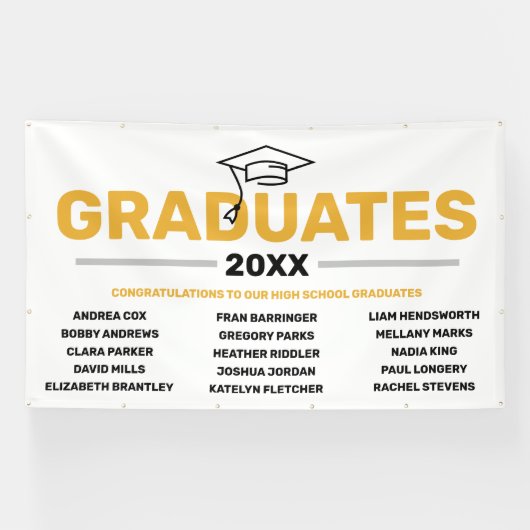 Banner Afstuderen van het middelbaar nabuurschap (Horizontaal)