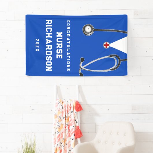 Banner Afstuderen van verpleegschool (Insitu)