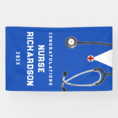 Banner Afstuderen van verpleegschool (Horizontaal)