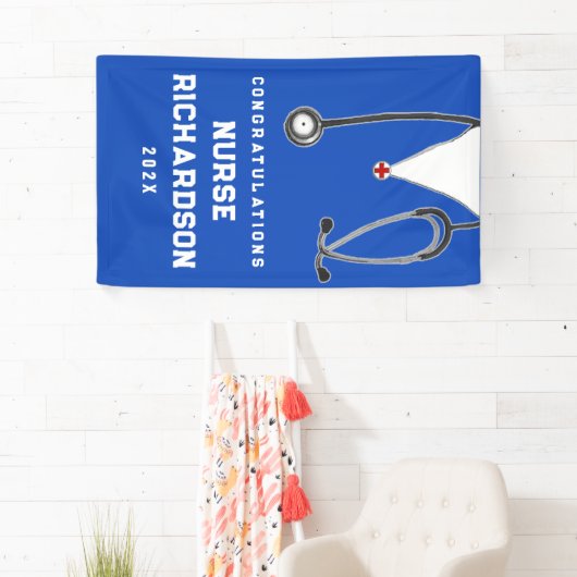 Banner Afstuderen van verpleegschool (Insitu)